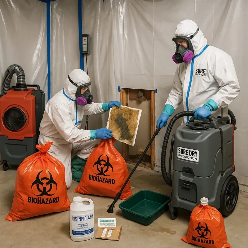 Contaminated Water Handling Protocols process in Marlette, MI