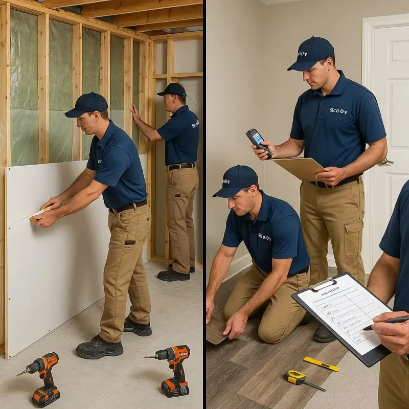 Repairs and Reconstruction process in Marlette, MI